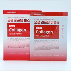 MEDI PEEL Red Lacto Collagen Pore Lifting Mask 30ml x 10pcs Anti Aging K-Beauty